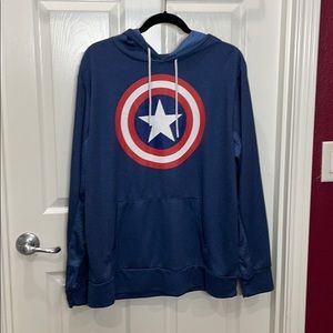 Marvel Captain America Lightweight Hoodie size L